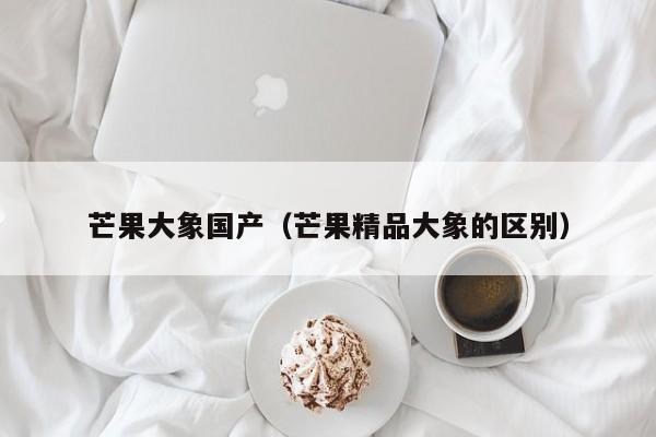 芒果大象国产(芒果精品大象的区别)